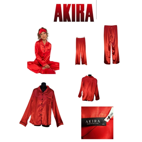 AKIRA Other - AKRIA SEX WITH ME SO AMAZING RED PAJAMAS